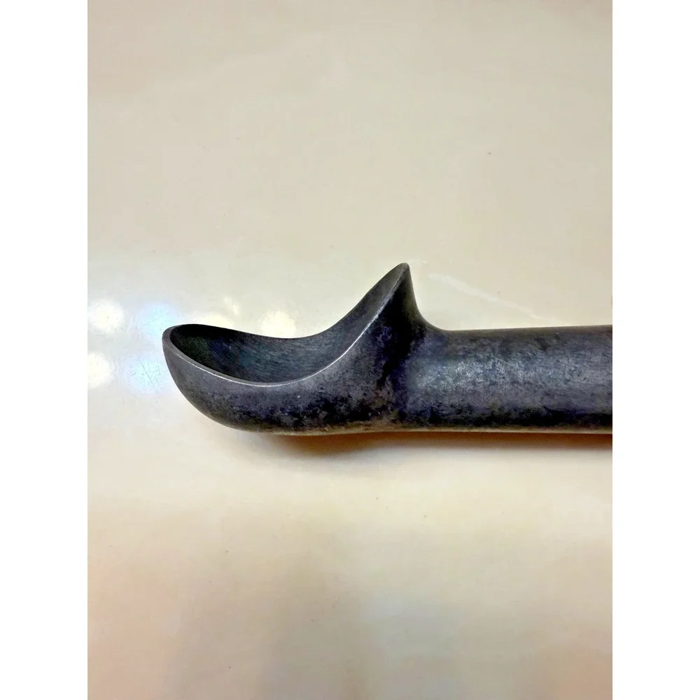 Vintage The Pampered Chef Ice Cream Scoop Aluminum Liquid Filled Heavy Duty